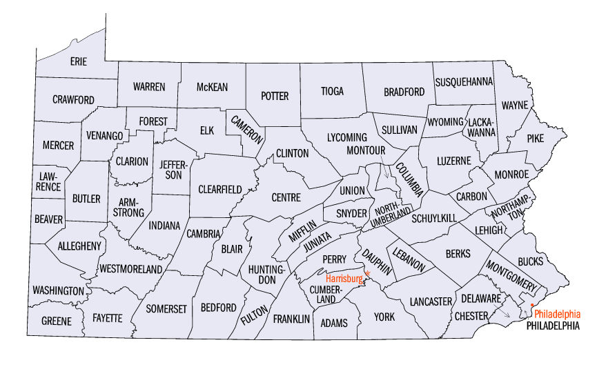 own farms in Pennsylvania