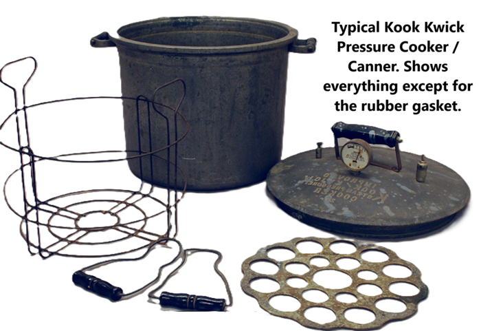 Kook Kwick pressure canner cooker
