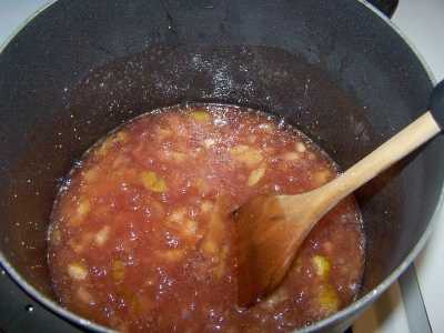 Cooking the figs