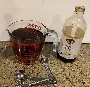Kahlua - Vanilla extracts and alcohol