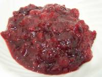 homemade cranberry sauce